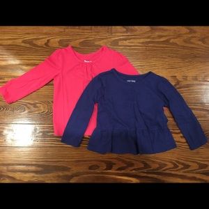 🌟(5/$10) Set of toddler long sleeve tshirts